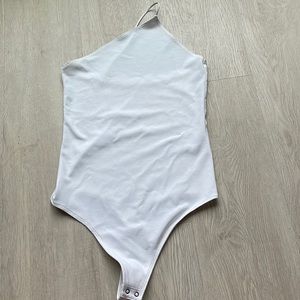 Abercrombie and fitch one shoulder cami bodysuit